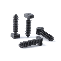 CHCC - Abrazaderas de Nylon 66 para Cables, Organizadores de Cables de Plástico