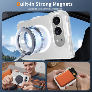 Custodia Ufficiale Pieghevole di Alta Qualità per iPhone 18 Fold, Antiurto, Protettiva, Trasparente con Design ad Anello Magnetico - Product Image 2