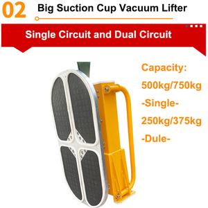Chariot de levage à ventouse pour granit <span class=keywords><strong>Ava</strong></span> Faster Lift 1000 kg, avec hauteur maximale de 5 m et rotation à 360° - Product Image 6