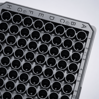 Micro-plaque ronde à 96 puits, fond en U, 0,4 mL, sans DNase ni RNase, stérile, pour diagnostic moléculaire