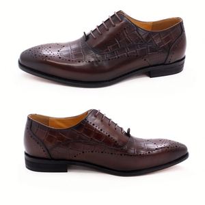 Mocassins Homme en Cuir Véritable 2026 – Style Rétro Britannique Coloré pour Mariage et Cérémonie – Chaussures Habillées d'Automne à Enfiler - Product Image 5