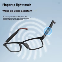 Protection UV Lunettes de sécurité intérieures et extérieures Protection contre la lumière bleue Bluetooth AI Powered Translation Smart Glasses With Speakers