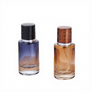 Botella de Perfume con Atomizador de 30ml/50ml (1oz) en Rojo/Azul/Blanco/Ámbar/Morado Degradado, con Bomba de Vidrio y Serigrafía - Product Image 5