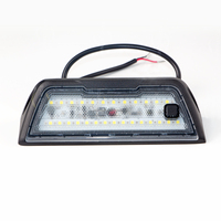 GNSOURCE - Phare de travail LED tout-terrain haute luminosité 500 lumens 6W DC12V en aluminium noir multicolore pour 4x4, camion, remorque, camping-car, SUV