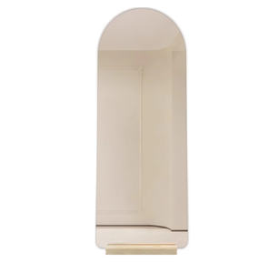 Miroir sur pied européen à cadre en aluminium arqué |   Écran HD anti-explosion |   Taille personnalisée pour salon/salle de bain |   Directement de l'usine - Product Image 6