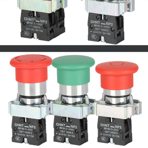 NP2 Series XB2 <b>Push</b> <b>Button</b> <b>Switch</b> with Light Flat <b>Button</b> BW3361 Normally Open BW3462 Normally Closed 220V - Product Image 6