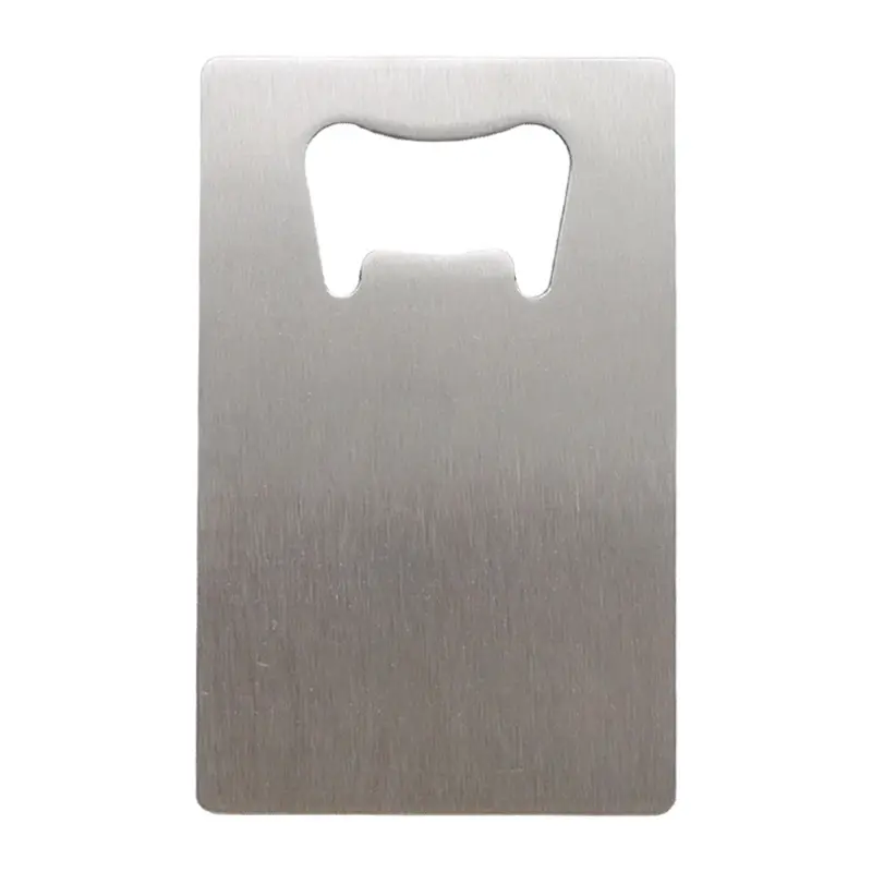 Wholesale Credit Card Beer Bottle Opener Metal Portable Opener Stainless Steel Kitchen Bar Tools