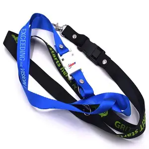 Low price high-quality large capacity A-class chip custom logo usb 2.0 Product lanyard usb stick