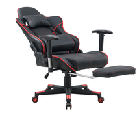 Chaise de jeu pivotante pliable et confortable RJ-8606 avec repose-pieds pour les joueurs