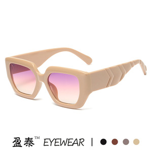 Yingtai Eyewear Small <b>Square</b> <b>Frame</b> Sunglasses UV400 PC Unisex Fashion Sunshades - Product Image 3