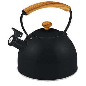 Théière sifflante moderne en acier inoxydable pour cuisinière, chauffe-<span class=keywords><strong>eau</strong></span> avec revêtement coloré, poignée en alliage de zinc - Product Image 4