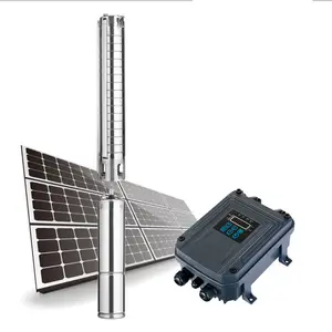 Dc Submersible Solar Panel Water Pump System For Agriculture Farm Irrigation