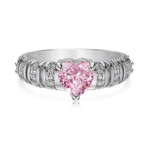 Dylam New Designer 925 Sterling Silver Rhodium Plated Eternity Wedding Band 8A Crushed <b>Iced</b> Out Cut Zirconia Women Jewelry <b>Rings</b> - Product Image 1