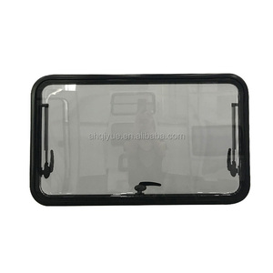 Ventanas enrollables E-mark de calidad superior para remolque de autocaravana de vidrio acrílico de doble panel - Product Image 2