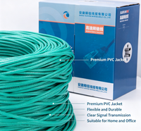 Meilleur prix Câble réseau LAN Cat6 23AWG 0,56 mm en cuivre pur, marque OEM, FTP STP 4 paires, rouleau de 305 m (1000 pi)