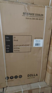 미니 냉장고 95L 125L 작은 데스크탑 투명 유리 문 호텔/아파트 레드 와인 쿨러 110v/220V 홈 냉장고 - Product Image 3