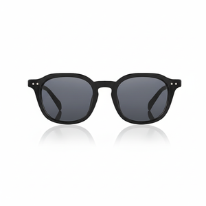 Lunettes de soleil tendance unisexes noires avec protection UV400, nouveau style, 2059, fabriquées en TR - Product Image 1