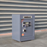 Top Drop Safe Home Bank Use Smart Safe Box Electronic Code Lock Metal Security Steel Storage Box Depository Safe