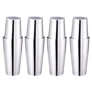Limited Time Promotion American 18oz /28oz Stainless Steel Boston Shaker Two Weighted Cocktail Mixed Shaker Tin