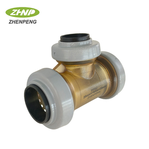 PPSU Tee Fitting Aplicaciones <span class=keywords><strong>de</strong></span> <span class=keywords><strong>agua</strong></span> <span class=keywords><strong>potable</strong></span> y calefacción Push Fit Tee, PPSU Push to Connect Plomería Fitting - Product Image 5