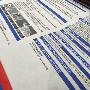 Bolsa de Papel Kraft Vacía de 20kg/50kg, Capacidad Personalizada, para <span class=keywords><strong>Cemento</strong></span>/Adhesivo para Azulejos, con Impresión Offset, para Envasado de Productos Químicos - Product Image 5