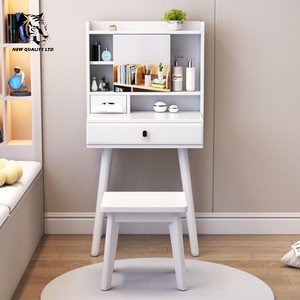 china factory lowest price customized small moq eco-friendly vanity table new design bedroom furniture wooden drawer dresser - Product Image 5