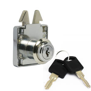 Serrure à poignée antidérapante durable, pinces à crabe, serrures en alliage de zinc pour porte en fer, tiroir, utilisation en salle de bain, 3 ans - Product Image 1