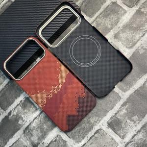 Coques de téléphone à anneau magnétique pour iPhone 17 Pro Max en matériau nanofibre, <span class=keywords><strong>anti</strong></span>-rayures, protection fine - Product Image 3