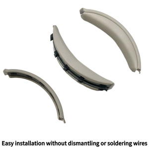 Bandeau de remplacement en cuir d'agneau pour casque Sony WH-1000XM4, type clip, pièce de rechange avec outil d'installation - Product Image 3