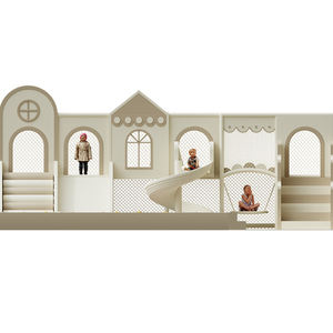 Divertimento commerciale Multi-livello attrezzature per il divertimento al coperto, parco giochi con una grande piscina di palline e un castello per il centro commerciale - Product Image 4