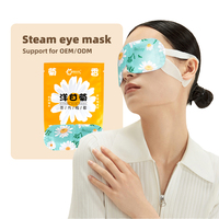 Masque pour les yeux à la vapeur avec compresse chaude et soulagement de la fatigue avec logo personnalisé