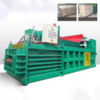 Compacteur de carton Horizontal, mousse de bijoux, papier automatique, hydraulique, déchets de carton, presse à balles pour animaux de compagnie