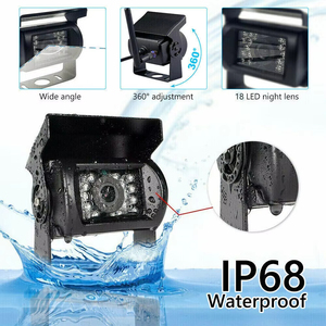 24V 7inch không dây TFT LCD Monitor với Dual chiếu hậu đảo ngược <span class=keywords><strong>Camera</strong></span> <span class=keywords><strong>Camera</strong></span> không dây <span class=keywords><strong>Kit</strong></span> cho xe tải <span class=keywords><strong>Caravan</strong></span> xe buýt - Product Image 6