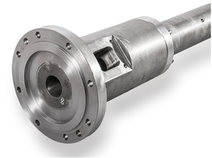 สกรูบาร์เรลเครื่องอัดรีดแบบไบเมทัลลิกความแม่นยำสูง ยี่ห้อ JINFANG รุ่น D66 วัสดุเหล็ก ความแข็ง HV900-1050 ใช้งานง่าย - Product Image 4