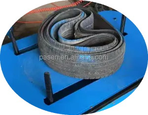 tyre tread packing doubling tripling machine for tire recycling