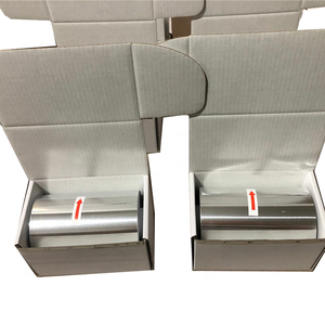 Rotoli di Alluminio per Parrucchieri in Lega 8011, Argento Goffrato, Morbido, 12,7 cm x 100 m, 12-20 micron, Testato al 100% per il Controllo Qualità, per Saloni di Bellezza - Product Image 1