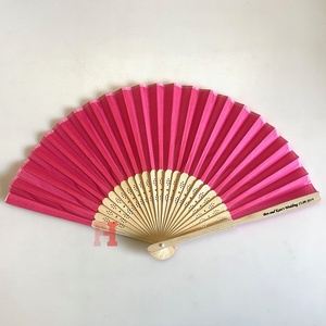Venta de la fábrica de calidad superior de seda artificial baile folk fan - Product Image 6