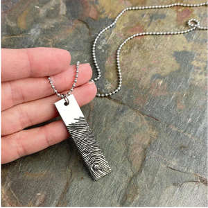 Bijoux pour hommes Jietao en acier inoxydable <span class=keywords><strong>collier</strong></span> d'étiquettes de chien <span class=keywords><strong>militaire</strong></span> personnalisé <span class=keywords><strong>collier</strong></span> pendentif barre verticale rectangulaire personnalisé - Product Image 6