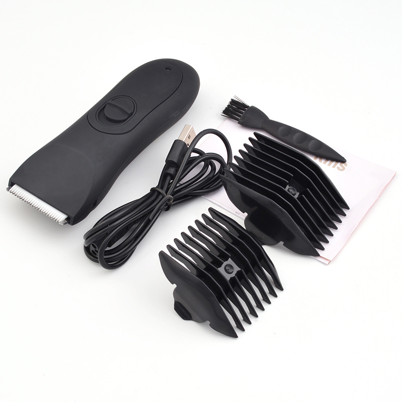 Машинка для стрижки волос, водонепроницаемая Машинка для удаления волос на теле, с шариками