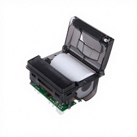 Impresora Térmica de Panel Estándar Pequeña de 58 mm, Compatible con Win, Android, IOS, Linux, con Interfaz USB, Serial y TTL