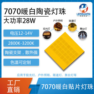 Bán SMD 7070 SMD 28 Wát điện cao ấm trắng 3000-10000K CCT cao lumen <span class=keywords><strong>LED</strong></span> Diode - Product Image 6