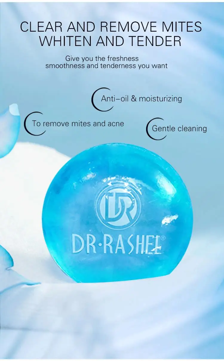 Sea Salt Soap DR RASHEL Product Detoxifies Pores And Moisturizing Skin Face Soap