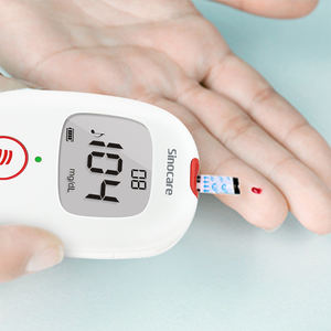 เครื่องวัดระดับน้ำตาลในเลือด Sinocare AQ Voice พร้อมแผ่นทดสอบน้ำตาลในเลือดสำหรับผู้ป่วย<span class=keywords><strong>เบาหวาน</strong></span> - Product Image 5