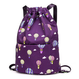 Scuola personalizzata disegnare stringhe <span class=keywords><strong>zaino</strong></span> in poliestere <span class=keywords><strong>di</strong></span> alta qualità con Oxford Design <span class=keywords><strong>di</strong></span> moda materiale e Logo opzione - Product Image 5