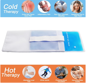 Pak es Gel untuk pemulihan cedera kompres dingin pereda nyeri peradangan sakit kepala Dual-Use paket panas & dingin - Product Image 2