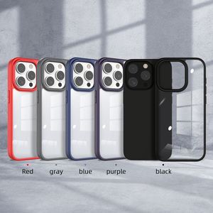 เคสโทรศัพท์ TPU ใส + PC จากดีไซเนอร์มีสไตล์สุดหรูสำหรับ17 16 15 14 13 PRO MAX พร้อมการป้องกันและที่จับโทรศัพท์ - Product Image 6