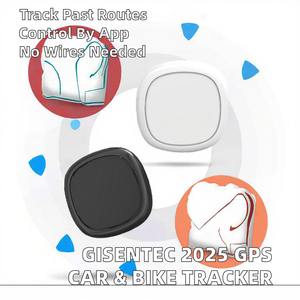 GISENTEC 2026 Localizador de Vehículos para Autos y Motos, Rastreador Antipérdida para Teléfono Móvil, Control por Aplicación, Etiqueta GPS Inalámbrica - Product Image 2