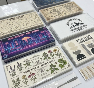 Más de 90000 Estilos de Adhesivos Decorativos 3D UV para Vasos de Vidrio de 16 oz, Resistentes al Agua, con Diseños de Halloween, Novedad en Ventas - Product Image 3