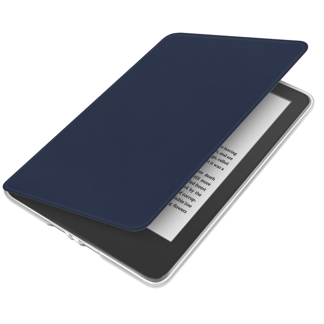 Lavender color Lightweight Shell Cover with Hand Strap Auto Wake/Sleep Case for 7" Kindle Paperwhite (12th Gen 2024)