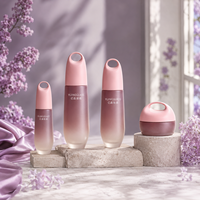 Bouteilles en verre et pots à crème très demandés 50g 40ml 100ml 120ml – Emballages cosmétiques avec pompe pulvérisatrice, couleurs personnalisées pour commandes en gros